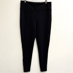 Assets by Spanx black high waisted full length leggings size medium